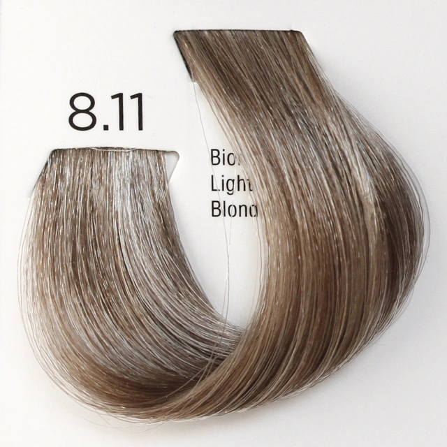 COULEUR DE MOUNIR - 8.11 - Light Ash Blonde Hajfesték 90ml főképe